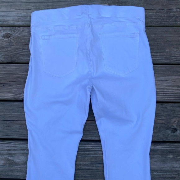 SOLD💲NYDJ white stretch jeans lift tuck technology Not Your Daughters Jeans 12P - Picture 10 of 11